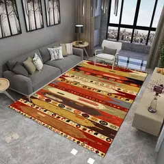 GENERICO - ALFOMBRA PARA LIVING 200x240 CON DISEÑO INDIGENA TF