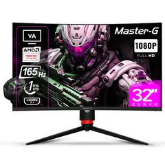 MASTER G - Monitor Gamer 32" Curvo FHD HDR VA 165Hz 1Ms MGMG3240C