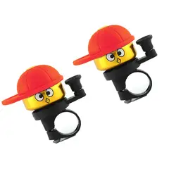 COREJOY - Set 2pk Campana Bicicleta Y Bocina Bicicleta rojo