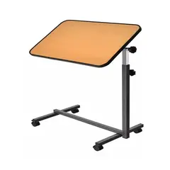GENERICO - Mesa Lateral Reclinable Altura Ajustable Catre Hospitalario 1101A
