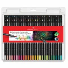 FABER-CASTELL - Lápices De Colores Super Soft x50 Colores