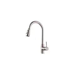 IMPORTCLICK - Llave Monomando Lavaplatos Extensible Profesional - Plateado