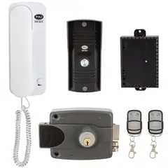POLI - Cerradura 3010 Kit Portero Control Remoto