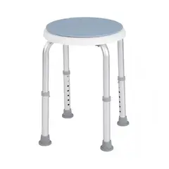 GENERICO - Piso Silla De Ducha Giratorio Redondo Altura Ajustable 103C