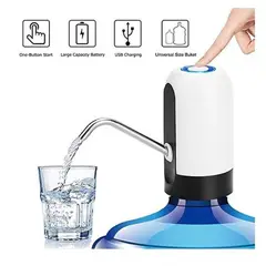 GENERICO - Dispensador de agua purificada eléctrico recargable USB para bidón