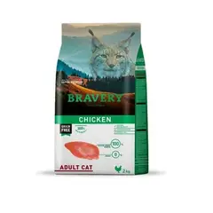 BRAVERY - ALIMENTO DE GATO ADULTO POLLO 7 KG