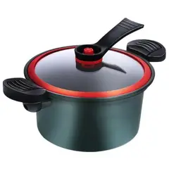 GENERICO - Mini Olla A Presion 12x22cm Coccion Lenta 3500ml