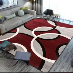 GENERICO - Alfombras Para Living con Diseños Tridimensionales Pro Antideslizante