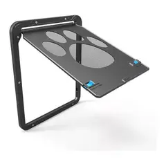 GENERICO - Adaptador Puerta Mascotas Puerta De Paso Cierre Magnetico