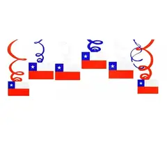 GENERICO - Banderines Guirnaldas Chilenas Decoracion Fiestas Patrias