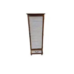 GENERICO - GABINETE MADERA PUERTA CELOSIA UN CAJON