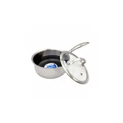 KEEP - Cacerola Antiadherente Con Tapa Acero Inox Cocina 16cm