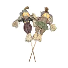 GENERICO - Par De Ahuyenta Pajaros Adorno Espanta Pajaros Beige