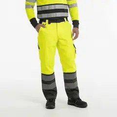 T WORLD - Pantalón Reflectante Bicolor Alta Visibilidad Clase 2 Hombre