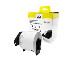 CELLBOX - Rollo + Soporte Etiqueta DK 1202 - 62mm x 100mm