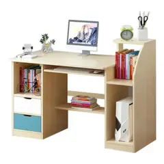IMPORTCLICK - Escritorio Mesa Librero Gaveta PC 117x40x92 Café