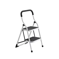 HOME & DESING - Escalera Plegable de 2 Peldaños