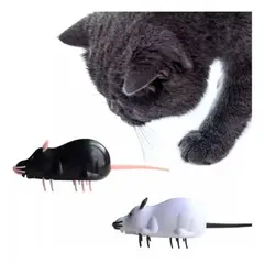 METALFER - Juguete Ratón Eléctrico Para Gatos Interactivo