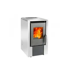 AMESTI - Calefactor a Pellet Italy 6100 Blanco