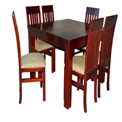 GENERICO - Comedor Colonial Koliat 6S caoba