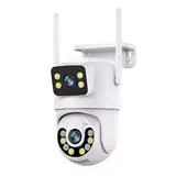 GENERICO - Cámara De Vigilancia 4k De 8mp Con Wifi Lente Dual