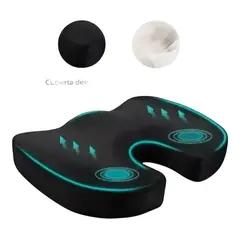 GENERICO - Cojín Asiento Pro Viscoelastico Coxis Ortopédico