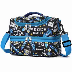 LUKOVEE - Bolsa Lonchera Escolar Térmica Almuerzo Portátil Para Niños