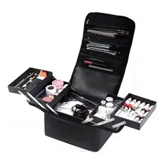 GENERICO - Maleta Tela Portátil Para Maquillaje Manicure Cosmetologia