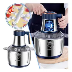 VERCI - Picadora Moledora Eléctrica Carnes Verduras Fruta 5l Azul-