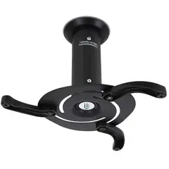 GENERICO - SOPORTE PARA PROYECTOR A TECHO, 13 O 20 CM. 10KG. NEGRO