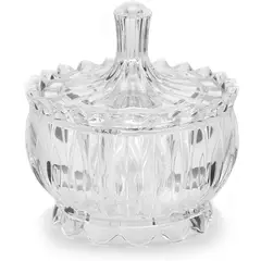 GENERICO - Bombonera Azucarero Caramelera Decoracion De Vidrio Cristal