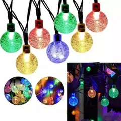 SHOP EHOME BAG - Guirnalda De Luces Solares Led Impermeables De 4 Metros Multicolor