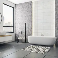 DAVANTI - Alfombra Vinilica Alhambra Bloom 76X91Cm