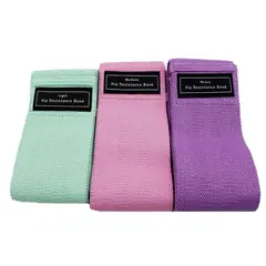 GENERICO - Pack De 3 Bandas Elásticas Entrenamiento De Colores - SC