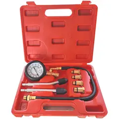 GENERICO - Compresimetro bencinero con accesorios 8 piezas…
