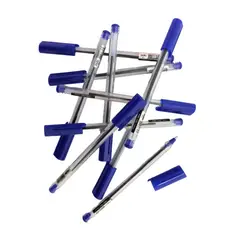 TRIS - Pack 10 Lápiz pasta tinta azul punta media 1.0mm