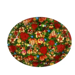 OEM - SET X 3 BANDEJA OVALADA NAVIDAD DISEÑOS VARIOS