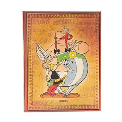 PAPER BLANKS - Agenda 2025 Asterix y Obelix Ultra Vista Dia Tapa Dura