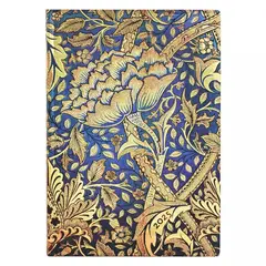 PAPER BLANKS - Agenda 2025 William Morris Danza Midi Vista Semana T.Blanda