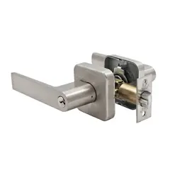 YALE - Cerradura Tubular Bari Oficina/Dormitorio Níquel