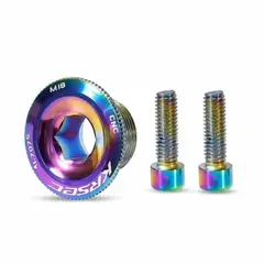 GENERICO - Perno Tornillo Y Tapa De Biela M18 Shimano Hollowtech