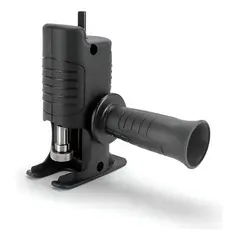 GENERICO - Adaptador De Sierra Para Taladro + 3 Hojas Madera Metal Pvc… - Negro