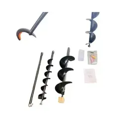 GENERICO - Barreno 63cc Version Con Ruedas + 3 Brocas+extension