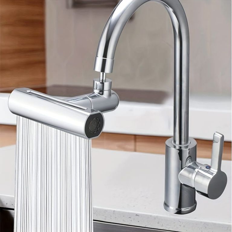Cabezal de grifo 4 en 1 para fregadero de cocina, cabezal de ducha giratorio Universal