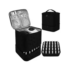 GENERAC - Estuche Organizador Esmaltes Impermeable Bolsas De Maquilla