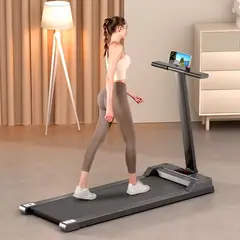 BLUEDREAMER - Caminadora Electrica, Cinta de Correr Plegable 2 En 1