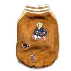 GENERICO - Chaqueta Cotelè Beige para perros TL