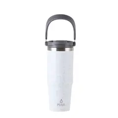 PUUR - Vaso Térmico Mug White Panther Hermético 900 ml