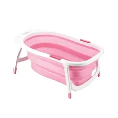 PUMUCKI - Bañera Plegable Rosa