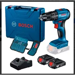BOSCH - Taladro Percutor 18v con 2 Baterías más Accesorios